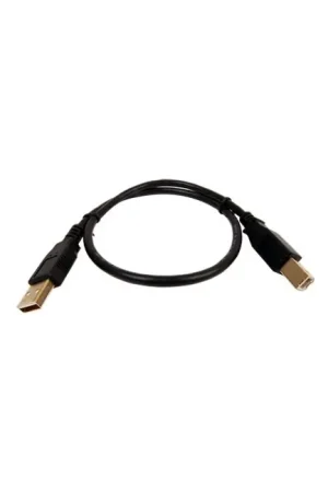 Paiement sécurisé | Câble USB-A Male / USB-B Male 2.0 Connecteurs Plaqué Or 0.90m