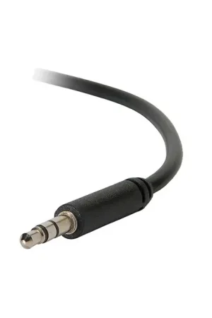 Câble Jack 3.5mm Mâle 30cm Noir | Livraison express