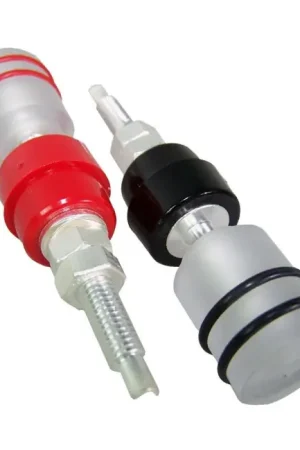 MUNDORF Mconnect TPCU670SE Borniers EVO 6mm Cuivre OFC Plaqué Ag (la paire) | Envoi rapide