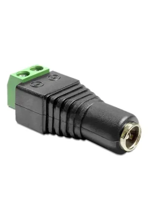 Offre limitée | DELOCK Adaptateur Jack DC 5.5 / 2.1mm Femelle vers Borniers à Vis