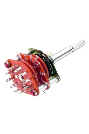 Tout juste disponible - MONACOR RS-246 Sélecteur Mécanique (2x2)x6 Positions