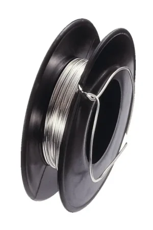 Fil de cuivre mono-brin plaqué Argent Ø1mm 5m | Bonne affaire