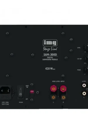 Haute qualité | MONACOR SAM-300D Module actif Subwoofer Digital 420W 4 Ohms