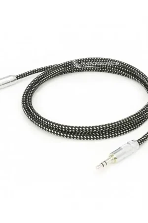 OYAIDE HPSC-35J Câble Jack 3.5mm mâle vers Jack 3.5mm Femelle Cuivre 102SSC Plaquage Argent / Rhodium 1.3m - Fin de série