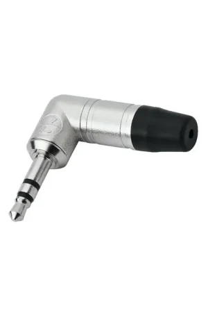 Nouvel arrivage | NEUTRIK NTP3RC Jack 3.5mm Mâle Stéréo Coudé Nickelé Ø4.5mm (Unité)