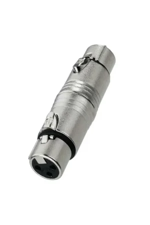 NEUTRIK NA-3FF Adaptateur XLR Femelle- XLR Femelle Nickelé | Qualité premium
