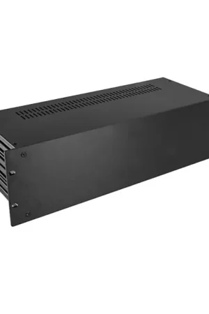 HIFI 2000 Boitier Slimline 3U 170mm - Facade 4mm Noir - Qualité supérieure