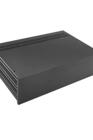Achetez en ligne - HIFI 2000 Boitier Slimline 3U 280mm - Facade 10mm Noir