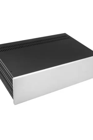 Derniers exemplaires - HIFI 2000 Boitier Slimline 3U 280mm - Facade 10mm Silver
