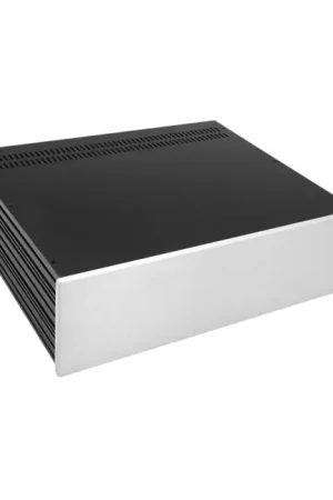 HIFI 2000 Boitier Slimline 3U 350mm - Facade 10mm Silver - Profitez-en