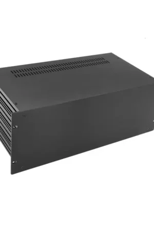 Prix exceptionnel - HIFI 2000 Boitier Slimline 4U 230mm - Facade 4mm Noir