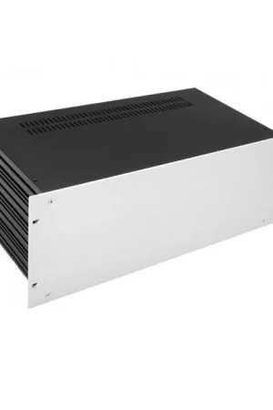 Nouveauté - HIFI 2000 Boitier Slimline 4U 230mm - Facade 4mm Silver