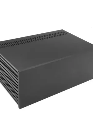 HIFI 2000 Boitier Slimline 4U 280mm - Facade 10mm Noir | Excellente qualité