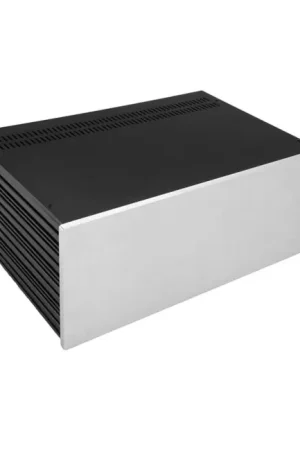 HIFI 2000 Boitier Slimline 4U 280mm - Facade 10mm Silver - Incontournable