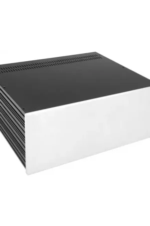 HIFI 2000 Boitier Slimline 4U 350mm - Facade 10mm Silver - Profitez-en maintenant