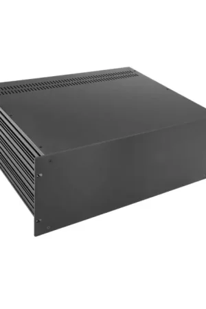 Très populaire | HIFI 2000 Boitier Slimline 4U 350mm - Facade 4mm Noir