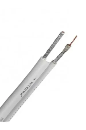 ATOHM ZEF MAX Câble Haut-Parleur Cuivre / Argent UC-OFC Isolé FEP 2x5mm² - Plus que quelques jours