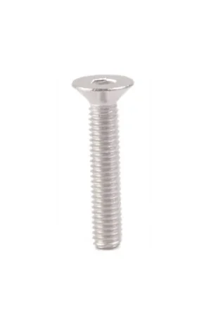 Achetez dès maintenant - Vis TFHC Tête Fraisée Acier 10.9 Nickelé BTR M3x6mm Argent (x10)