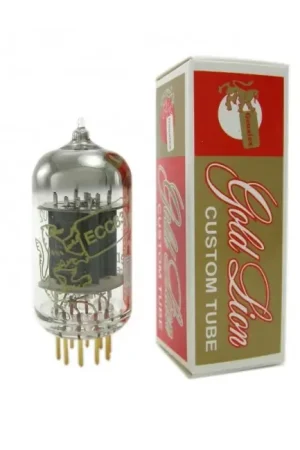 Expédition rapide | GENALEX GOLD LION 12AX7 / ECC83 / B759 Tube Gold Pin (Unité)
