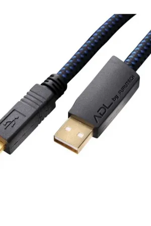 FURUTECH ADL Formula 2 Câble USB-A vers USB mini B male Or 24k 1.8m - Offre exceptionnelle
