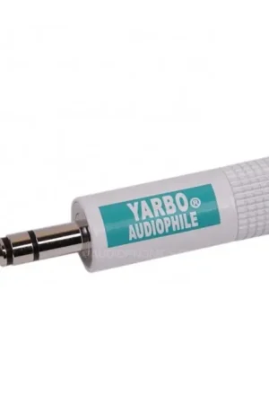 Derniers exemplaires - YARBO GY-3.5RPW Connecteur Jack 3.5mm stéréo plaqué Rhodium Ø4.5mm (Unité)