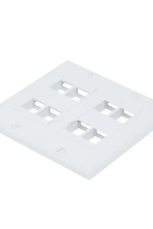 KEYSTONE Plaque Murale Plastique modulaire 8 emplacements | Achetez maintenant