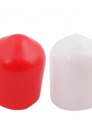 Quantité limitée - Capuchons de protection RCA PVC Blancs et Rouges (x10)
