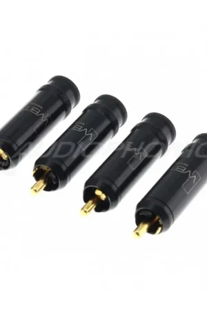 WBT-0114Cu Connecteurs RCA Nextgen Cuivre 75 Ohms Ø9mm (Set x4) | Disponible à la commande