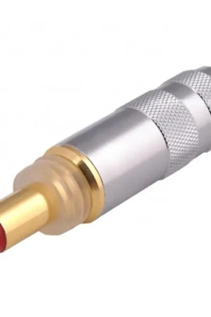 Nouveau lancement - OYAIDE DC-2.5G Connecteur Jack DC 5.5/2.5mm Mâle Plaqué Or Ø6.3mm
