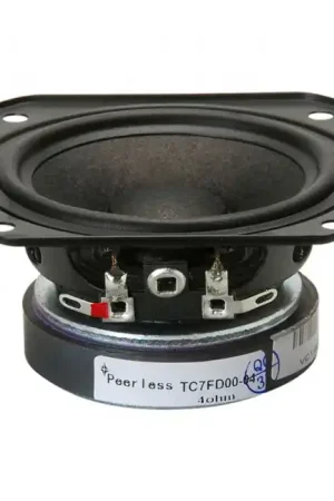 Disponible maintenant | PEERLESS VIFA TC7FD00-04 Haut-Parleur Large Bande Papier 20W 4 Ohm 82dB 130Hz - 20kHz Ø6cm