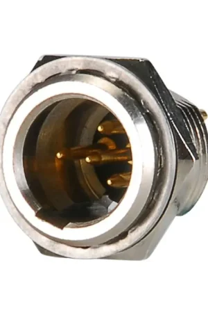 AMPHENOL AG4MCC Embase Mini XLR Mâle 4 Pôles Plaqué Or - Liquidation