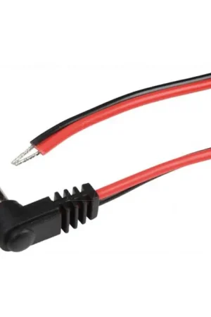 Câble d'Alimentation Jack DC Coudé 5.5/2.5mm 0.4mm² 2m | Top des ventes