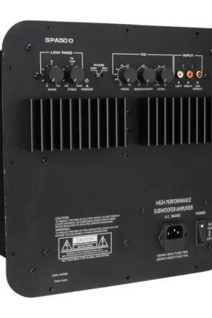 DAYTON AUDIO SPA500 Module Amplificateur Subwoofer 500W - Retour gratuit