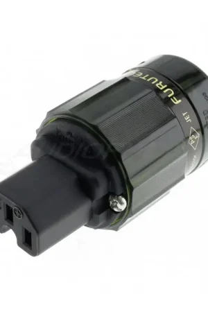 Haute qualité | FURUTECH FI-28 (G) Connecteur IEC Cuivre pur Plaqué Or 24k Ø17.5mm