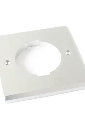 Coup de cœur - Plaque murale Aluminium embase Schuko pour FURUTECH FI-E30 Argent