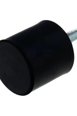 Tout nouveau | Pied Caoutchouc Amortissant 40x30mm M8 Noir (Unité)