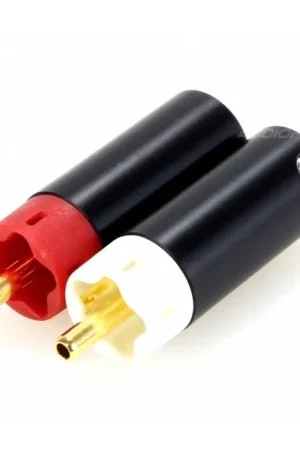 Offre | ELECAUDIO TE-RC85S Connecteurs RCA Cuivre Tellurium Plaqué Or Ø8.5mm (La paire)