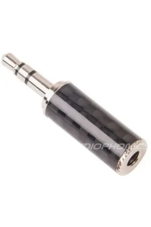 Coup de cœur des clients - ELECAUDIO JK3-101 Connecteur Jack 3.5mm Stéréo 3 pôles Carbone Ø3.5mm (Unité)