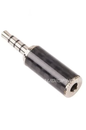 Commandez en ligne | ELECAUDIO JK3-102 Connecteur Jack 3.5mm Stéréo 4 pôles Carbone Ø3.5mm (Unité)