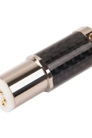 Prix bas | ELECAUDIO DIN-101 Connecteur DIN Phono 5 Broches Plaquées Or 24K Ø6.5mm