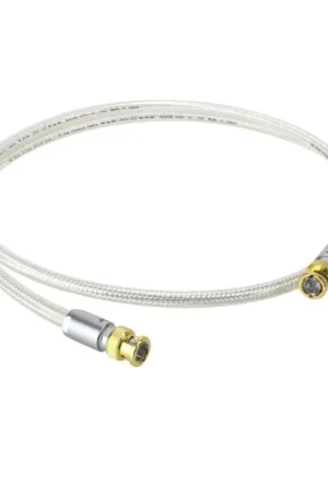 Tout juste ajouté | OYAIDE DB-510 Câble Numérique Coaxial BNC 75 Ohm Argent 1.3m (Unité)