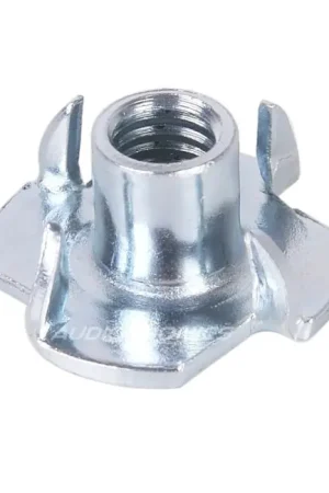 Écrou à Griffes à Frapper M6x10mm Ø19mm Argent | Nouveau chez nous