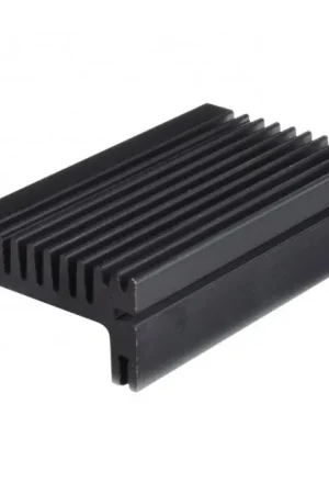 Dernier arrivage - Radiateur dissipateur thermique anodisé Noir 94x55x28mm