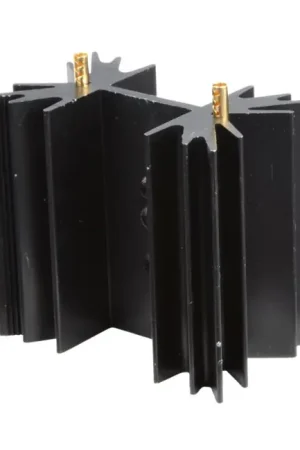 Disponible dès maintenant | Radiateur dissipateur thermique anodisé Noir 38,1x42x25mm