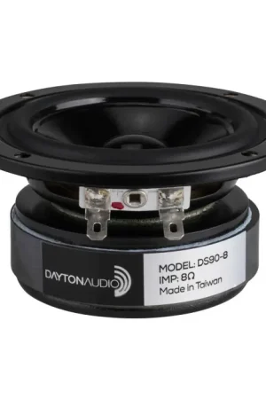 Prix bas - DAYTON AUDIO DS90-8 Design Series Large Bande 20W 8 Ohm 84dB 80Hz - 13kHz Ø8cm