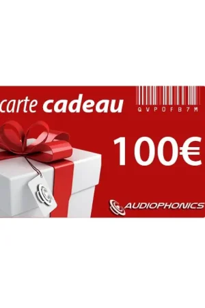 Carte Cadeau AUDIOPHONICS - 100€ - Top des ventes