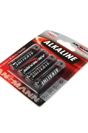 ANSMANN AA LR06 Piles 1.5V (Set x4) | Prêt à expédier