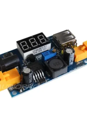 Tout juste ajouté - Régulateur de Tension Type LM2596 DC-DC avec Afficheur et Sortie USB
