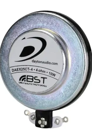DAYTON AUDIO DAEX25CT-4 Haut-Parleur Vibreur Exciter Large Bande 10W 4 Ohm Ø4.8cm - Achetez dès aujourd'hui