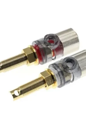 Très demandé - JANTZEN AUDIO Borniers plaqué Or 20mm (La paire)